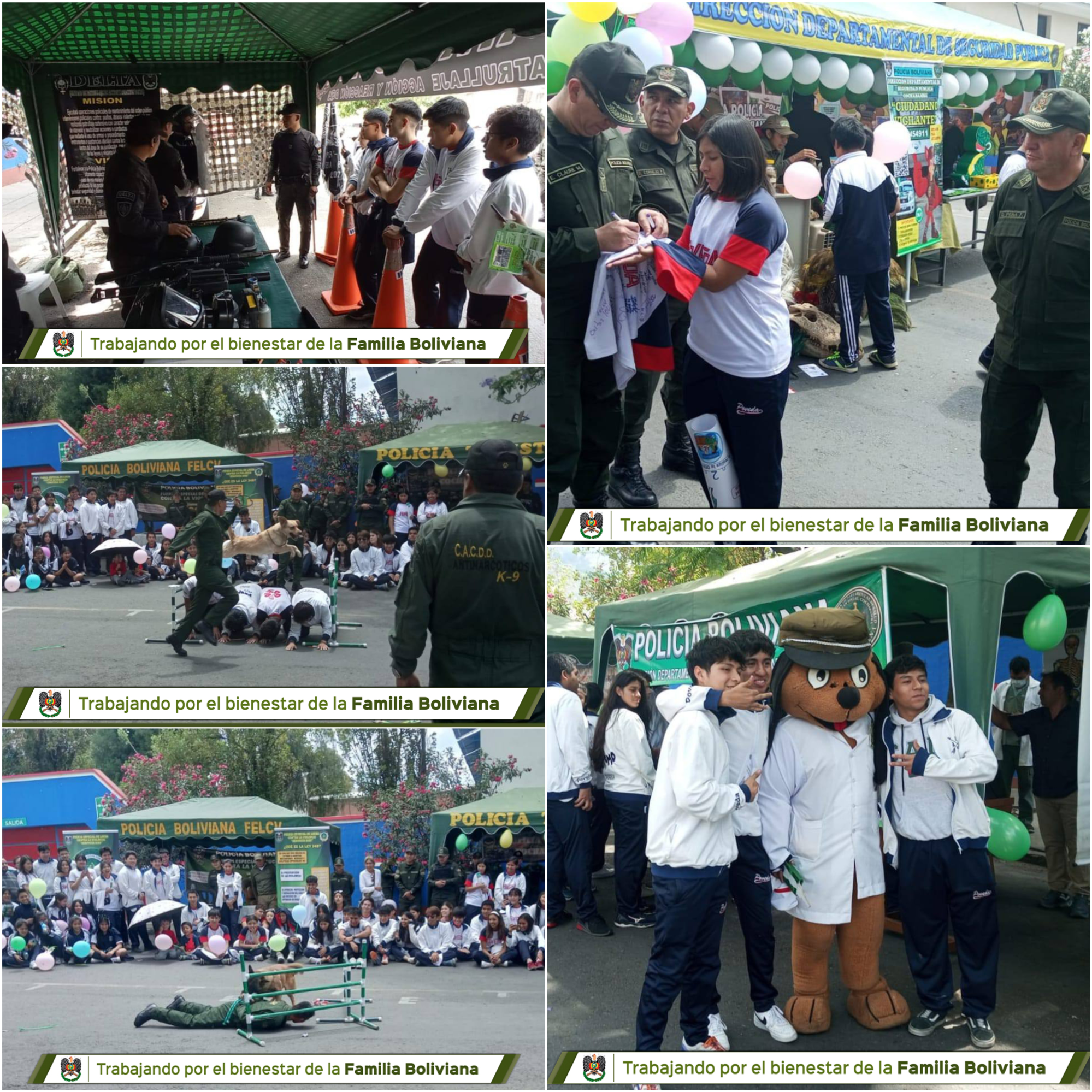 𝗙𝗘𝗥𝗜𝗔 𝗗𝗘 𝗦𝗘𝗚𝗨𝗥𝗜𝗗𝗔𝗗 𝗖𝗜𝗨𝗗𝗔𝗗𝗔𝗡𝗔 “𝗨𝗡 𝗗Í𝗔 𝗖𝗢𝗡 𝗧𝗨 𝗣𝗢𝗟𝗜𝗖𝗜𝗔”