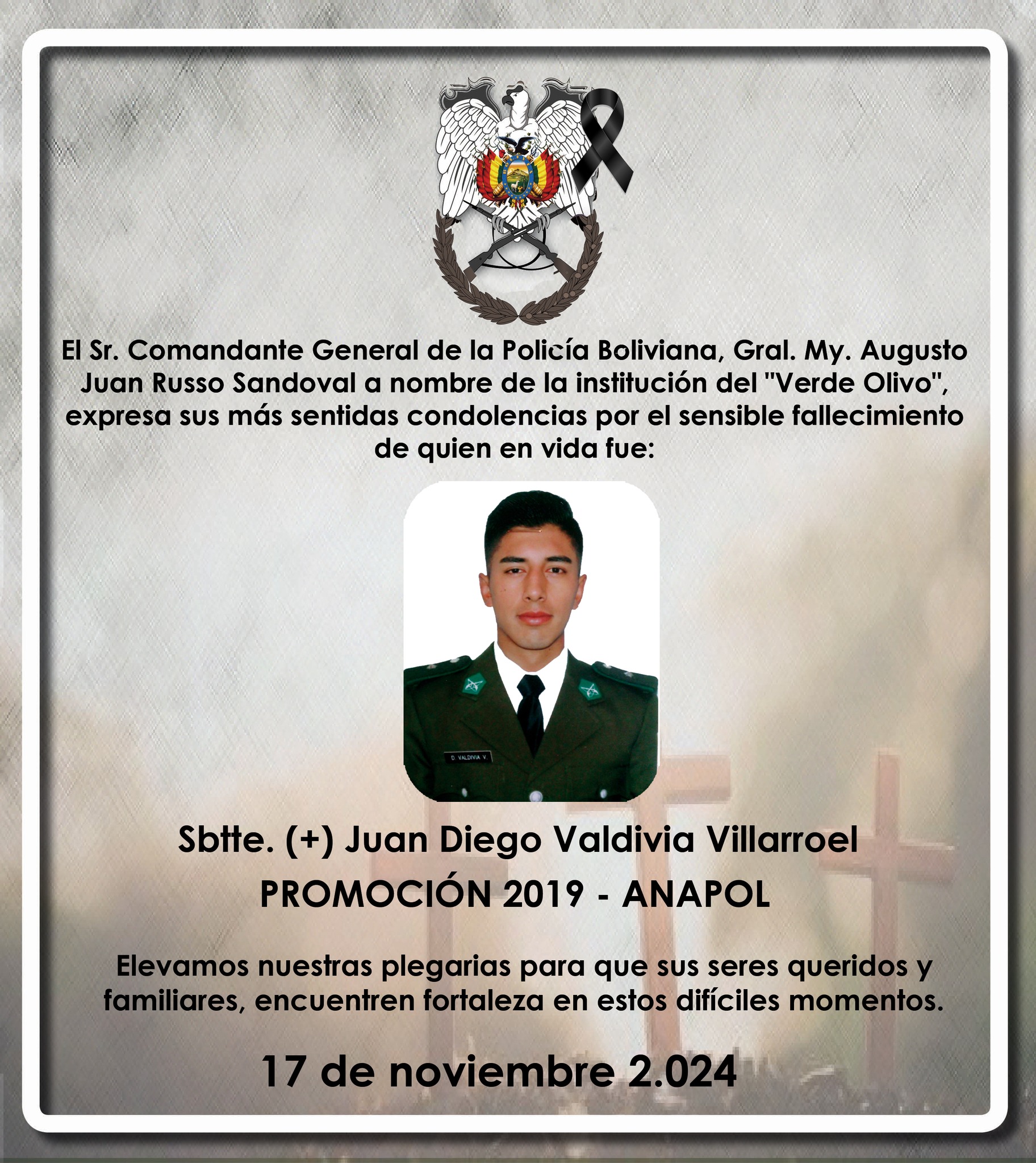 CONDOLENCIAS