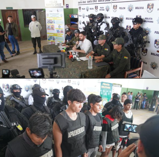 𝗟𝗔 𝗣𝗢𝗟𝗜𝗖Í𝗔 𝗕𝗢𝗟𝗜𝗩𝗜𝗔𝗡𝗔 𝗗𝗘𝗦𝗕𝗔𝗥𝗔𝗧𝗔 𝗨𝗡 𝗣𝗘𝗟𝗜𝗚𝗥𝗢𝗦𝗢 𝗖𝗟𝗔𝗡 𝗖𝗥𝗜𝗠𝗜𝗡𝗔𝗟 “𝗟𝗢𝗦 𝗥𝗜𝗩𝗘𝗥𝗘Ñ𝗢𝗦”