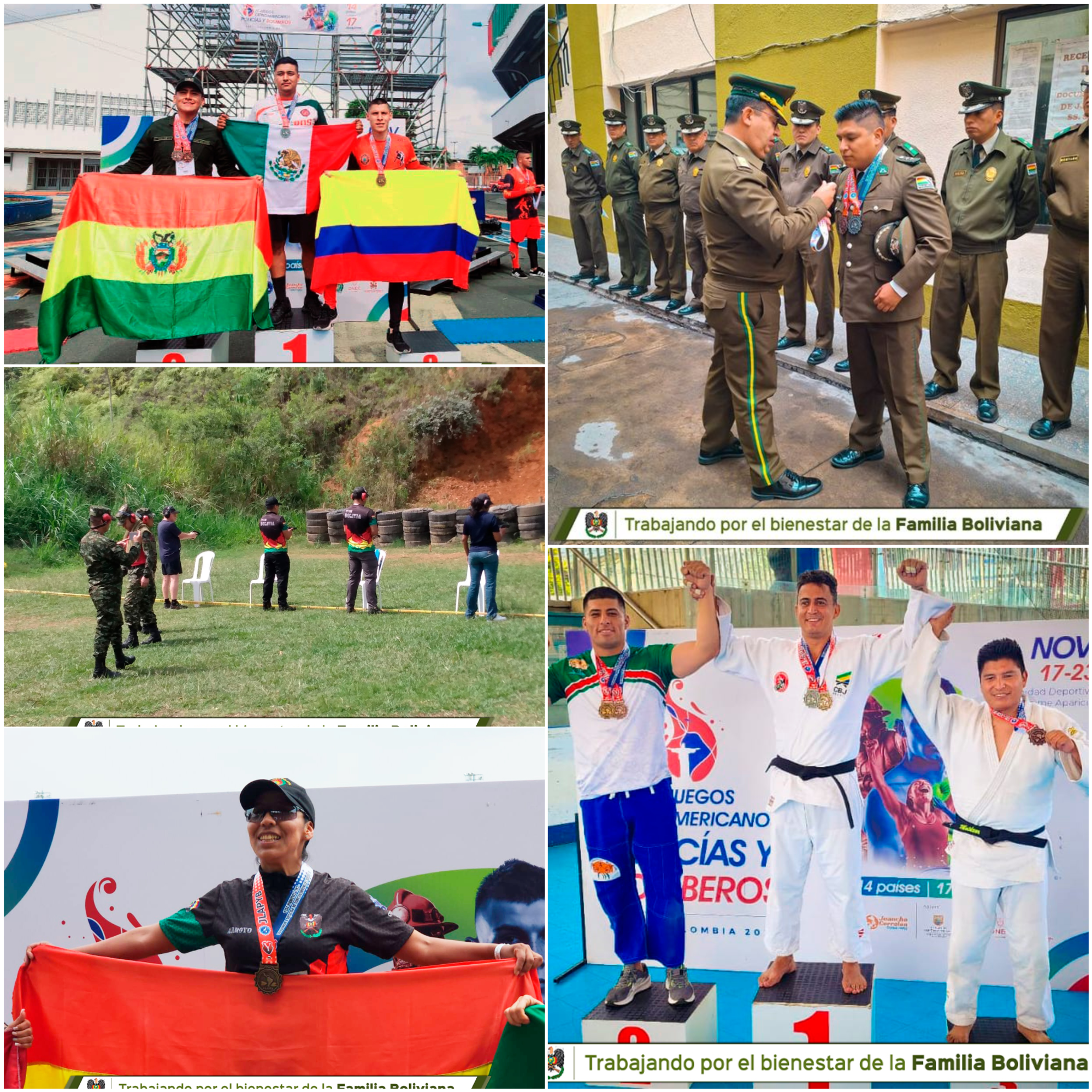 𝗟𝗔 𝗣𝗢𝗟𝗜𝗖Í𝗔 𝗕𝗢𝗟𝗜𝗩𝗜𝗔𝗡𝗔 𝗣𝗔𝗥𝗧𝗜𝗖𝗜𝗣Ó 𝗗𝗘 𝗟𝗢𝗦 “𝗫𝗜 𝗝𝗨𝗘𝗚𝗢𝗦 𝗟𝗔𝗧𝗜𝗡𝗢𝗔𝗠𝗘𝗥𝗜𝗖𝗔𝗡𝗢𝗦 𝗗𝗘 𝗣𝗢𝗟𝗜𝗖Í𝗔𝗦 𝗬 𝗕𝗢𝗠𝗕𝗘𝗥𝗢𝗦 ” 𝗘𝗡 𝗖𝗔𝗟𝗜 – 𝗖𝗢𝗟𝗢𝗠𝗕𝗜𝗔 𝟮𝟬𝟮𝟰